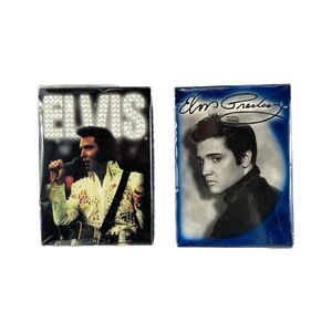 ELVIS PRESLEY PLAYING CARDS - In Original Sealed Packages (2) -Bicycle Brand